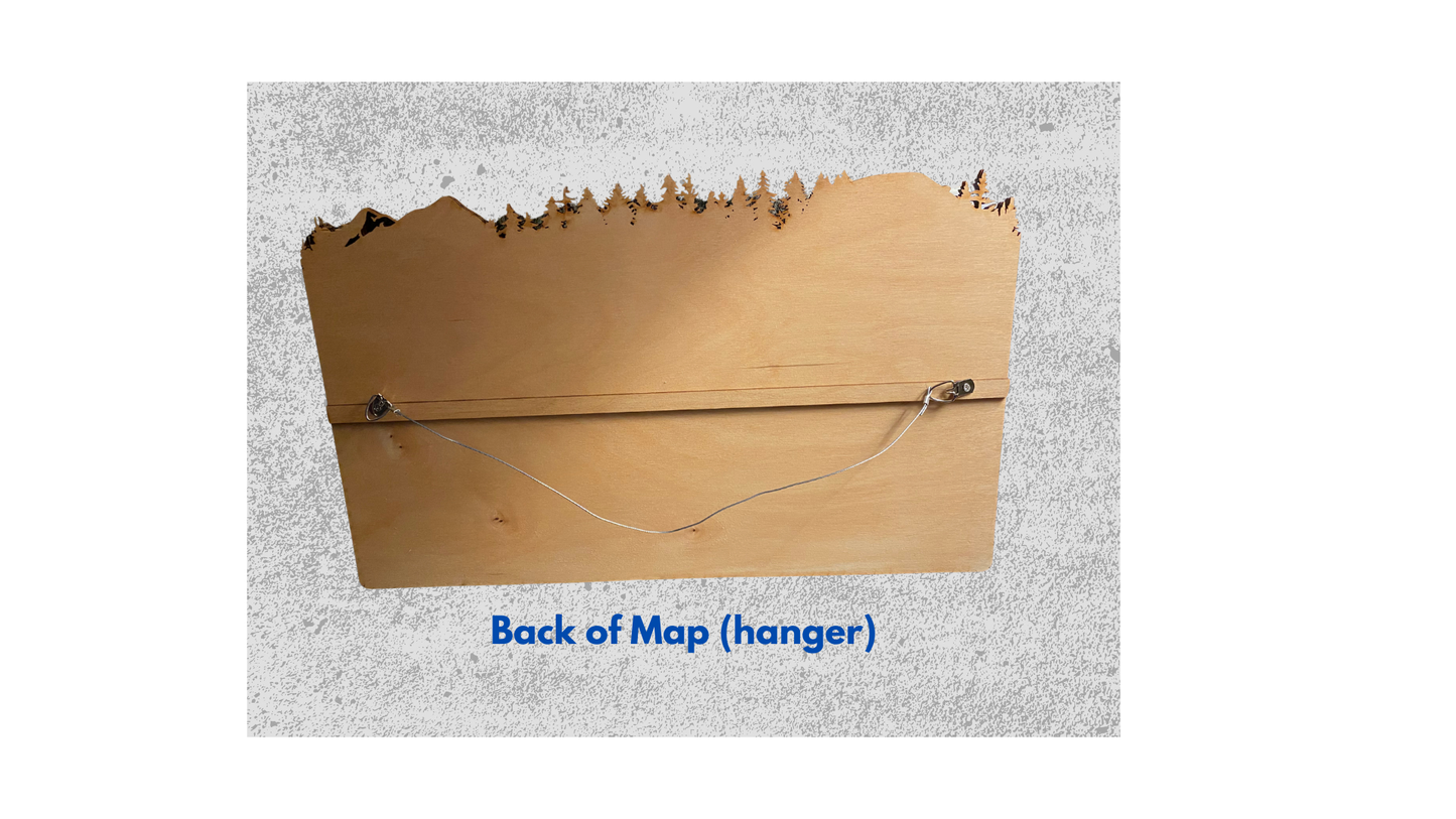 National Park Tracker with Tokens (Travel Trailer)
