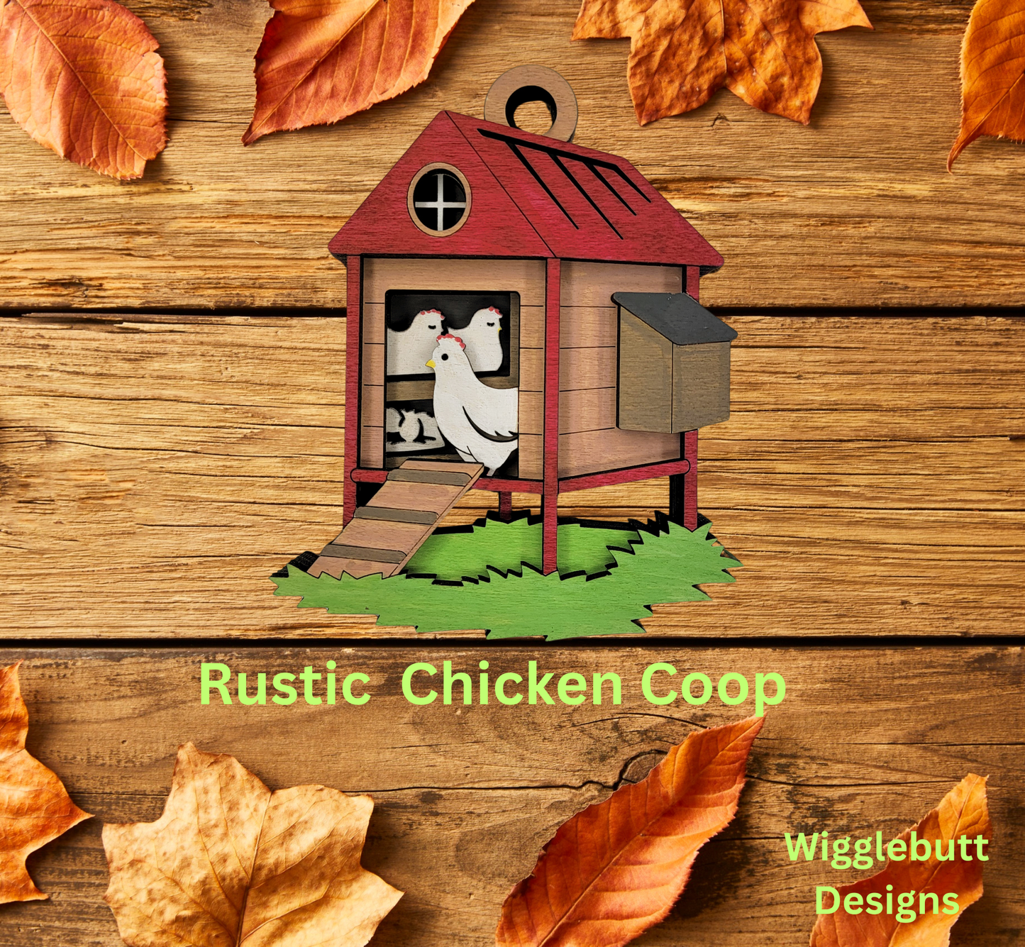 Rustic Farm Chicken Coop