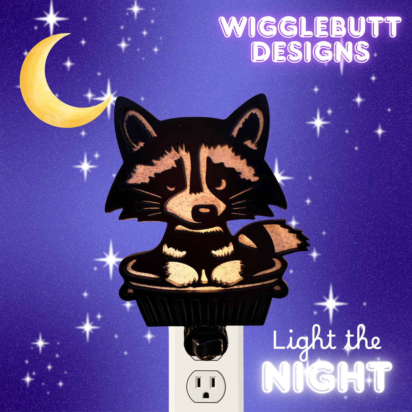 Racoon Night Light