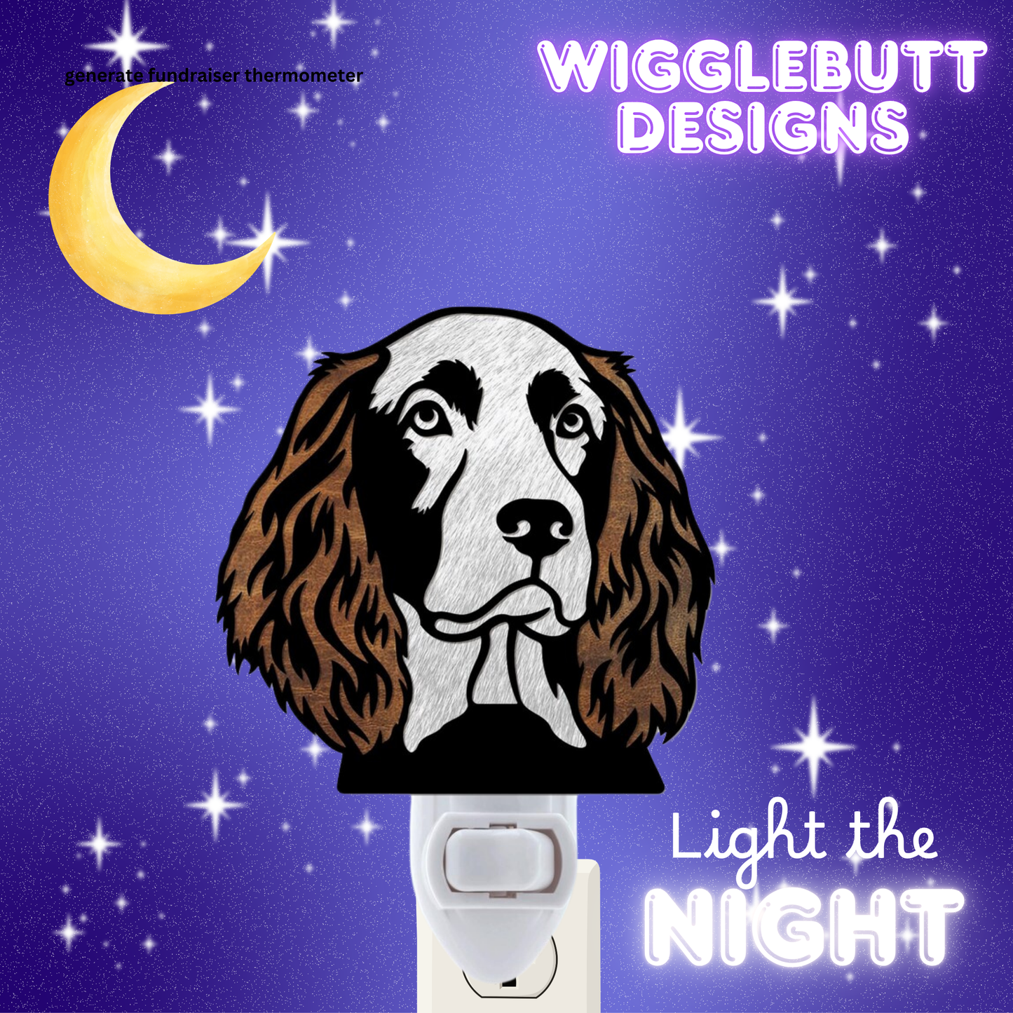Springer Spaniel Night Light