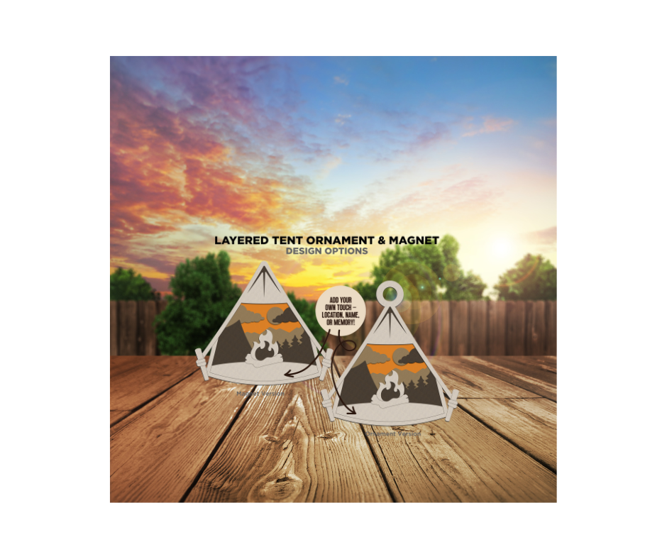 Tent Magnet/ornament