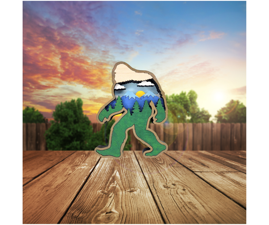 Big Foot Magnet/Ornament