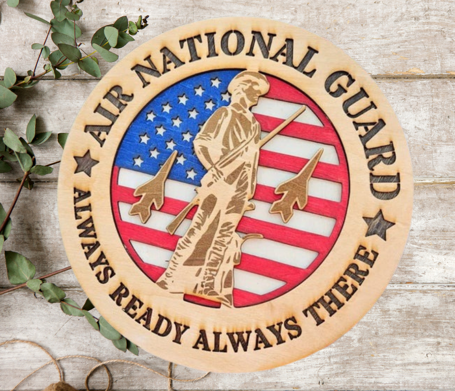 Air National Guard Plaque