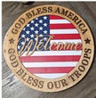 Patriotic Welcome Plaque