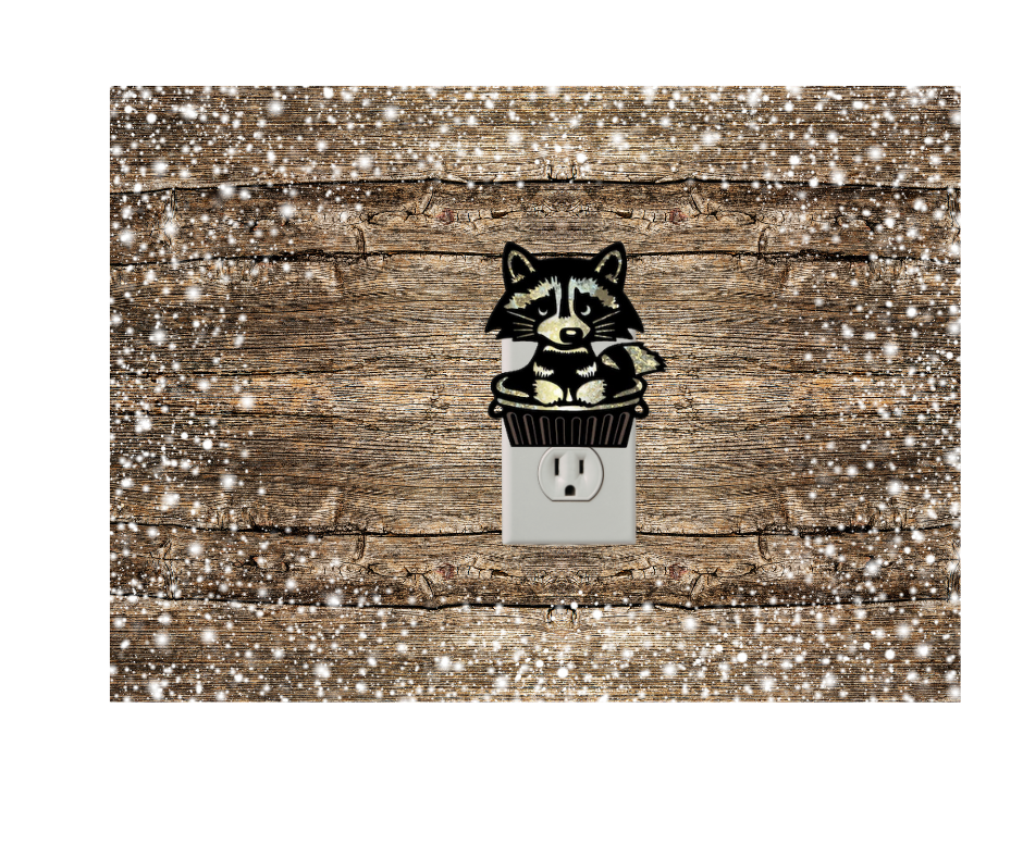 Racoon Night Light
