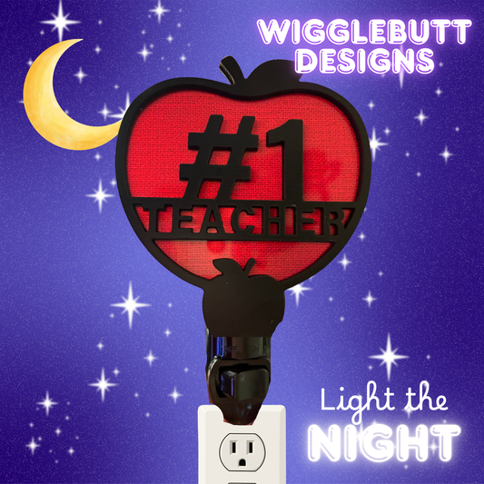 #1 Teacher Night Light