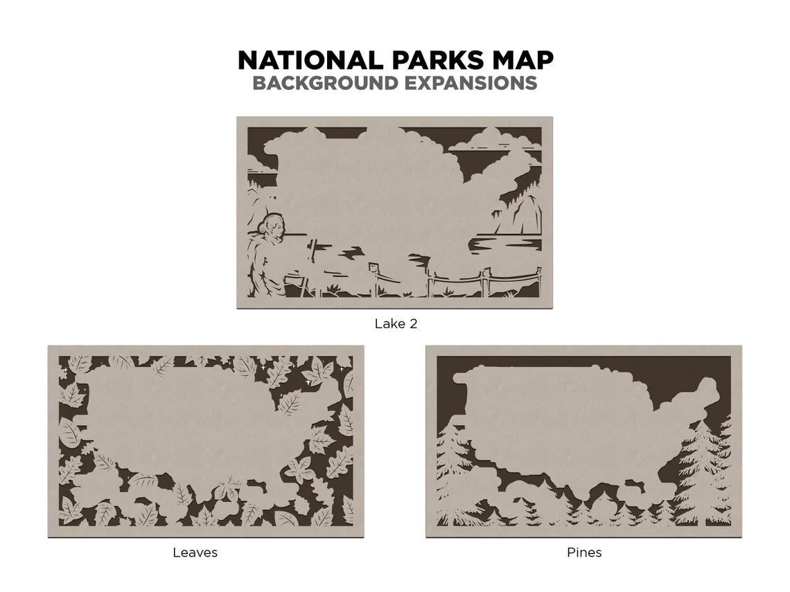 National Park Travel Map
