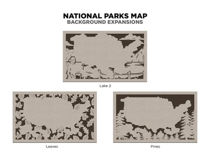 National Park Travel Map