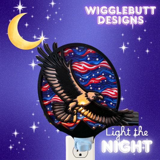 Bald Eagle Night Lgiht