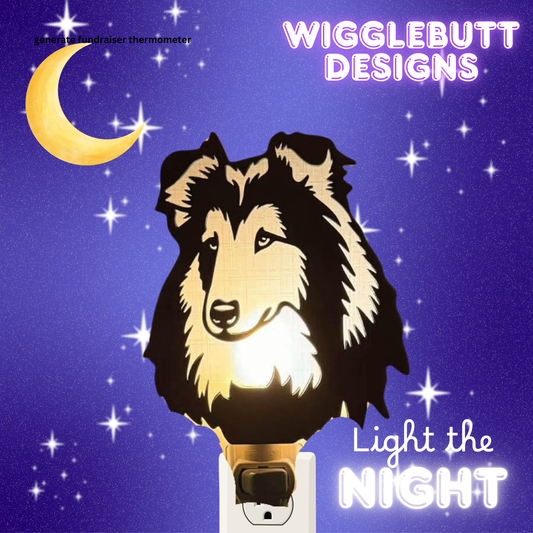 Collie Night Light