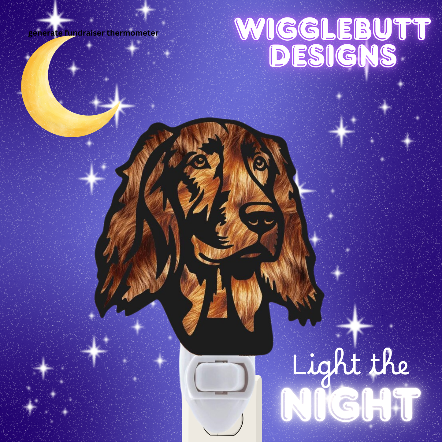Irish Setter Night Light