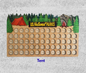 National Park Tracker with Tokens (Tent)