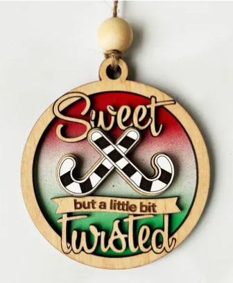 Fun and Sassy Christmas Ornaments