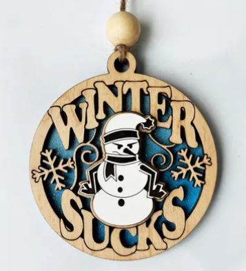 Fun and Sassy Christmas Ornaments