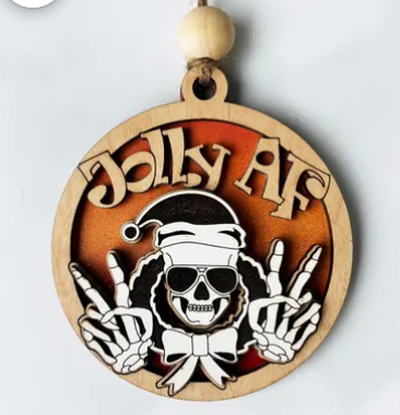 Fun and Sassy Christmas Ornaments