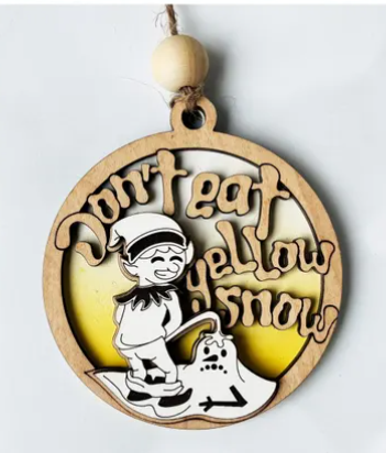 Fun and Sassy Christmas Ornaments