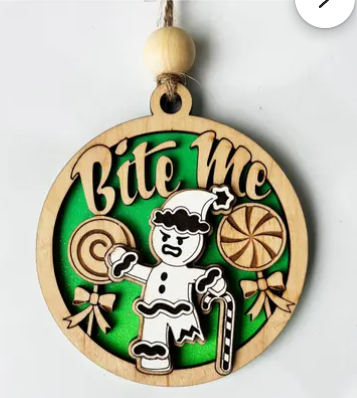 Fun and Sassy Christmas Ornaments