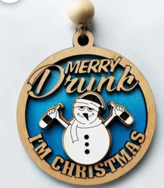 Fun and Sassy Christmas Ornaments