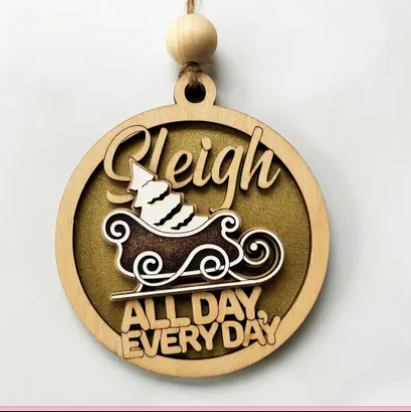 Fun and Sassy Christmas Ornaments