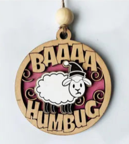 Fun and Sassy Christmas Ornaments