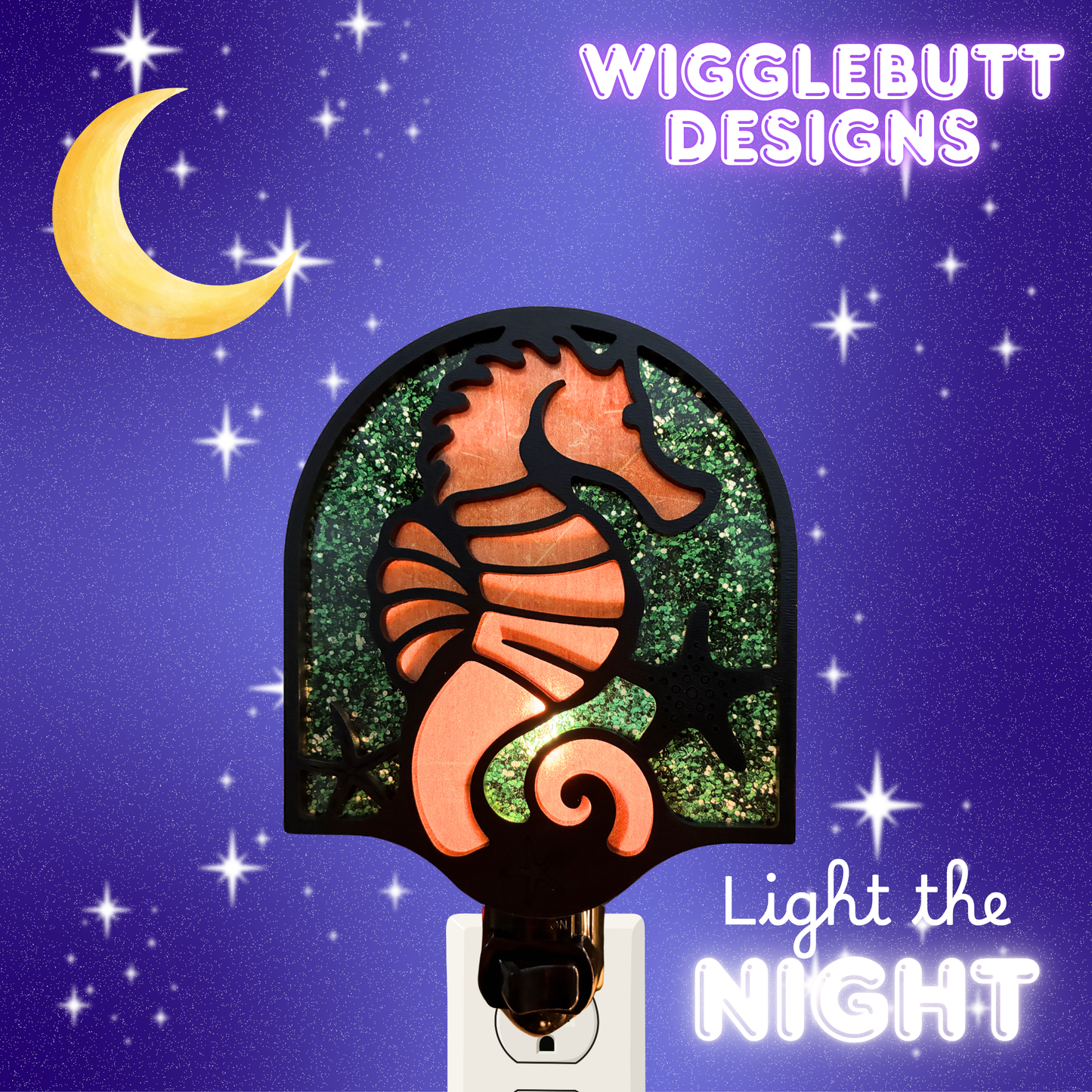 Sea Horse Night Light