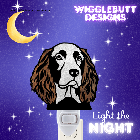 Springer Spaniel Night Light