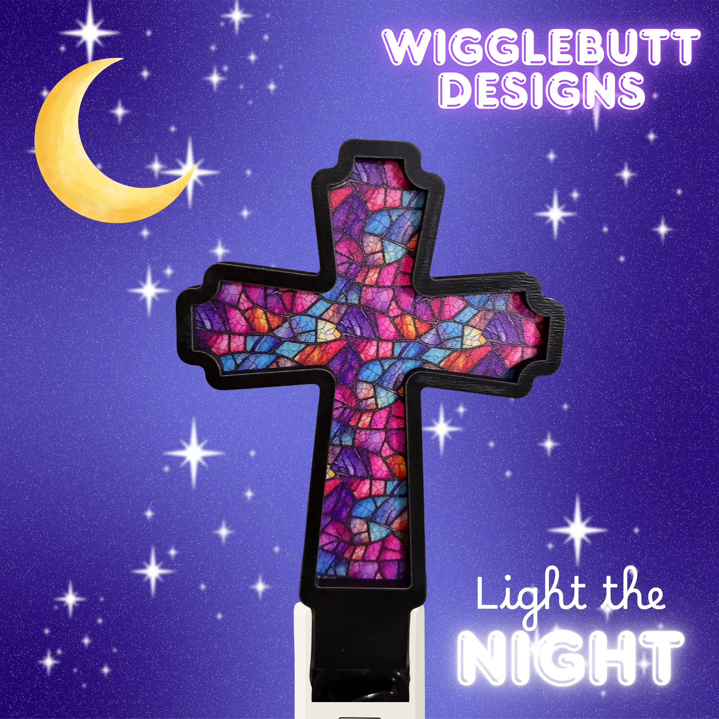 Stained Window Cross
