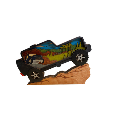 3-D Jeep