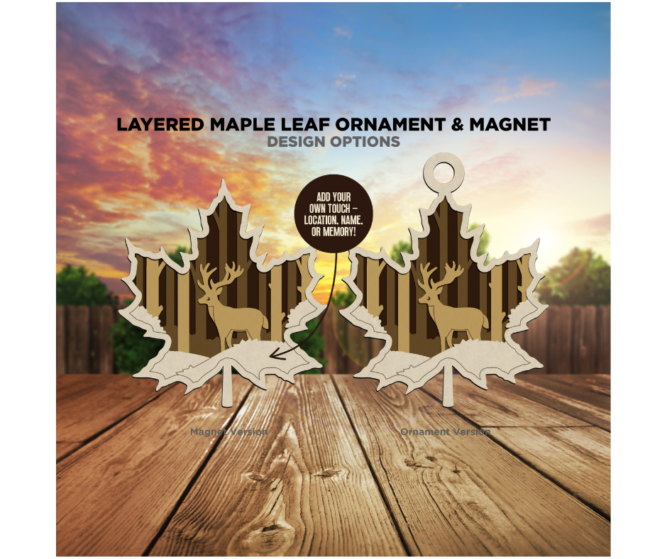 Maple Leaf Magnet/Ornament