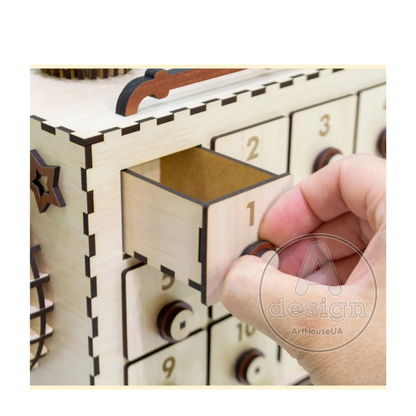 Christmas Train Advent Calendar