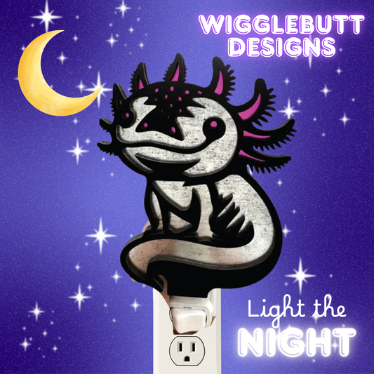 Child's Night Light Axolotl