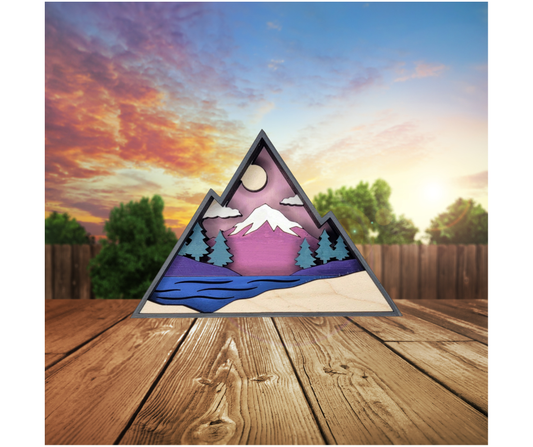 Mountain Magnet/Christmas Ornaent