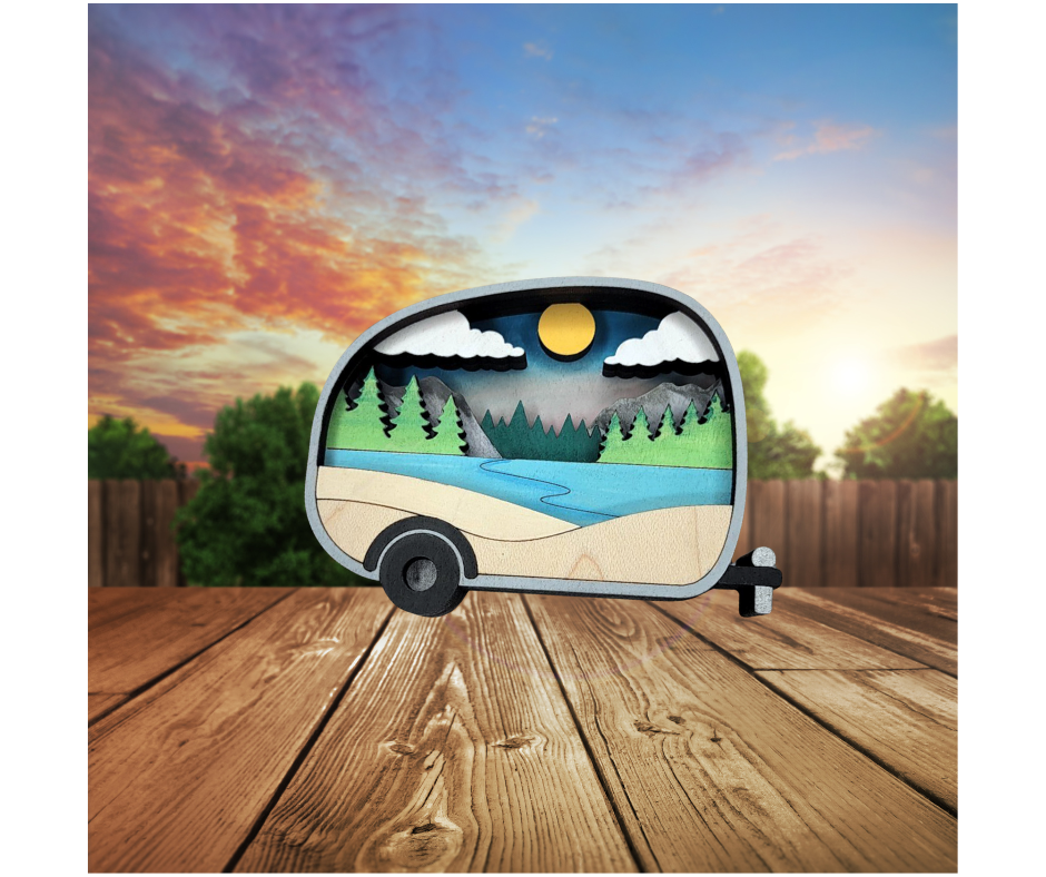 Camper  Magnet/Christmas Ornament